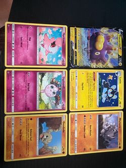 Pokémon TCG Card Lot of 6