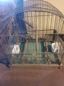 Vintage birdcage