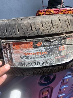 Hankook tires  V2-215/50R17