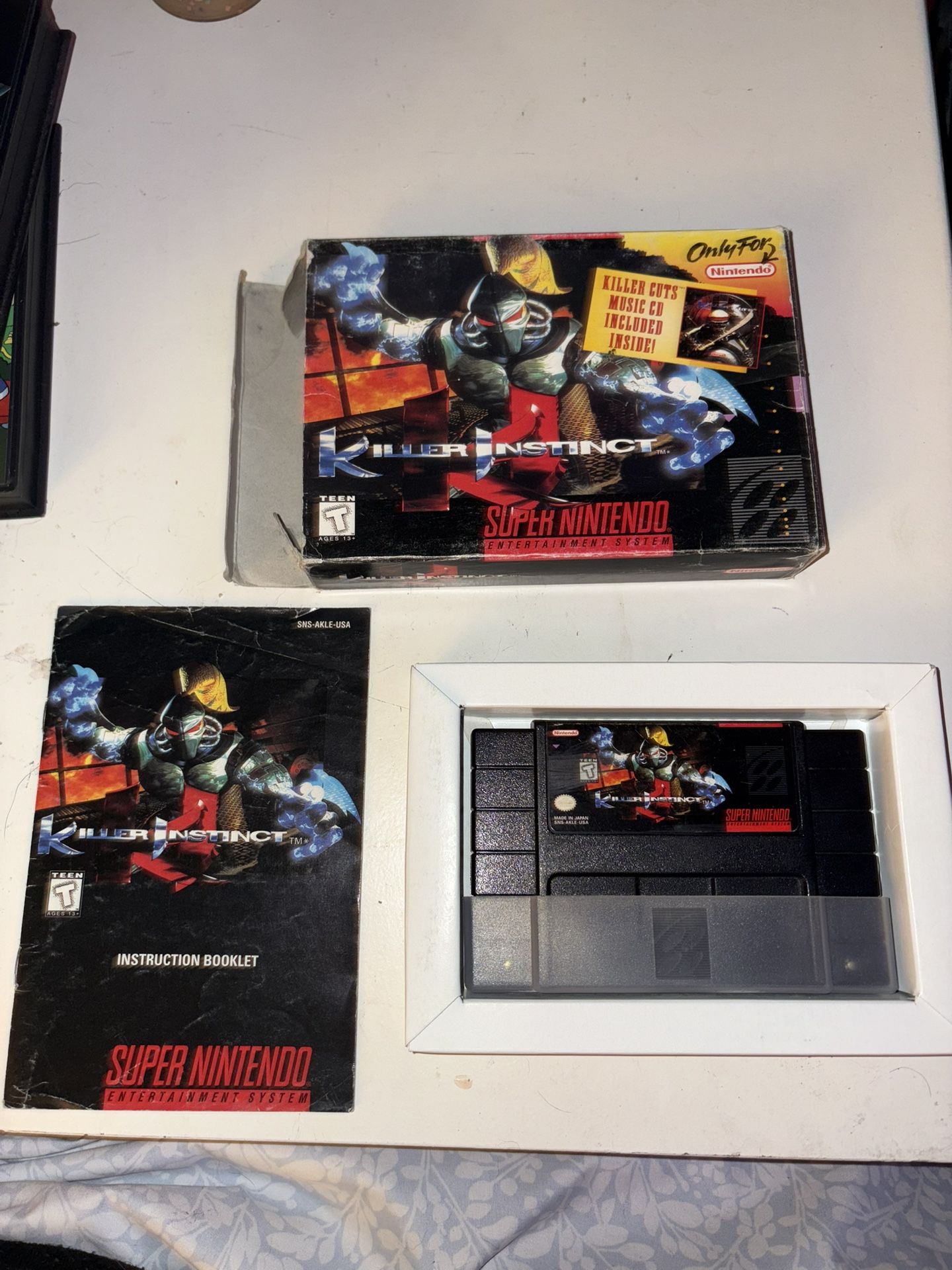 Killer Instinct SNES complete