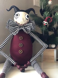 Handmade scary doll