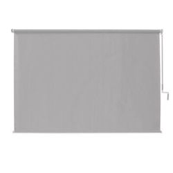 Coolaroo Stone Cordless UV-Blocking Exterior Roller Shade – 96 × 96