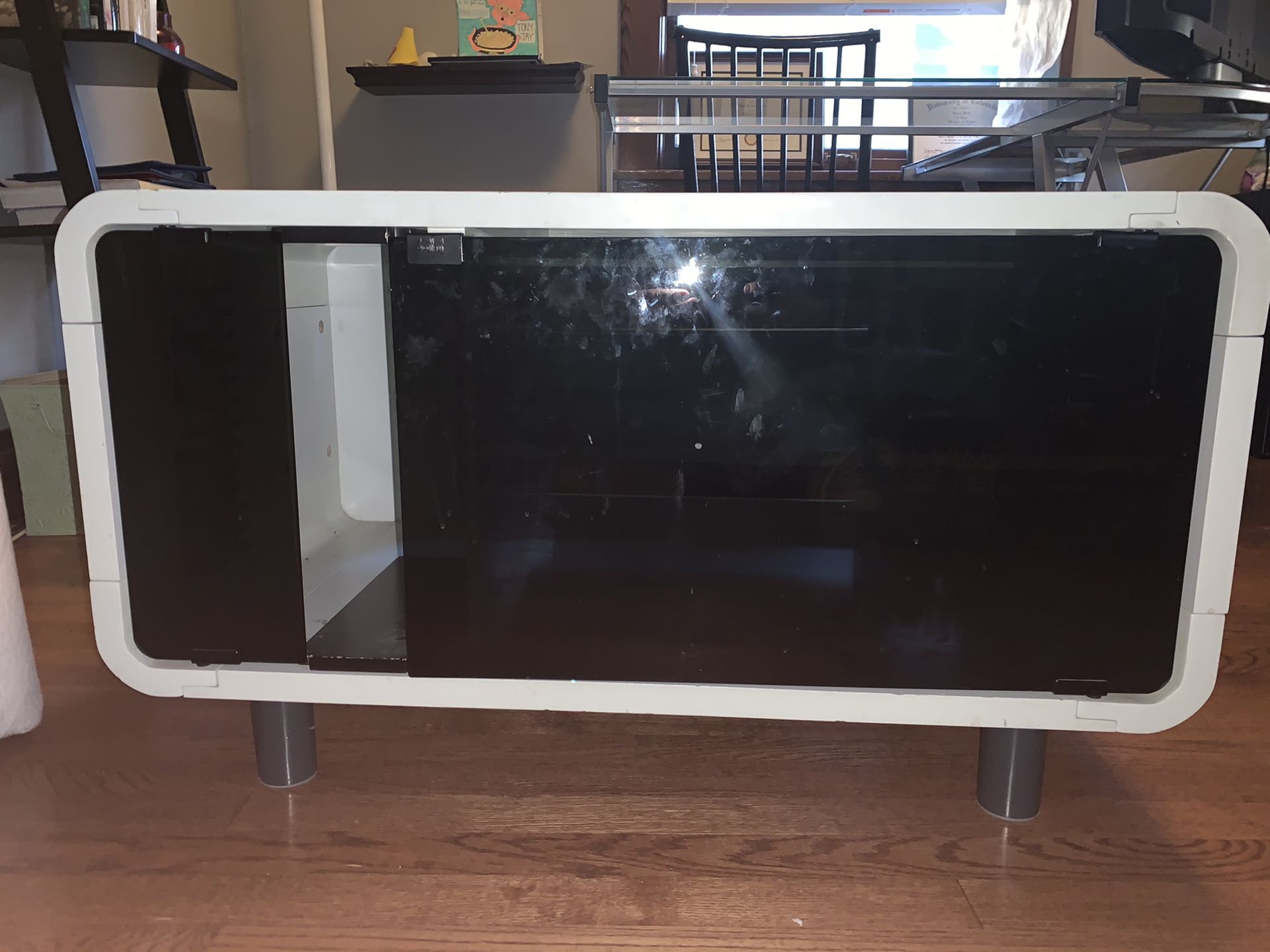 White TV/Game/Media Stand (Console)