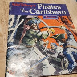 1968 Disneyland Pirates Of Caribbean Promotional Booklet