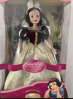 Rare Collectible Brass Key Snow White