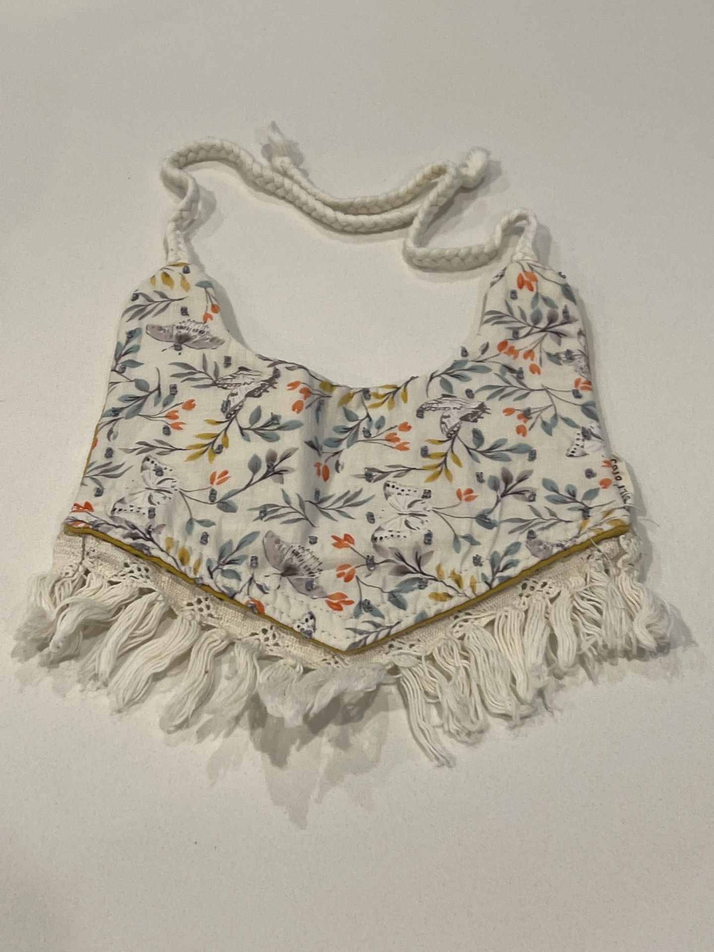 Billy Bibs (Reversible Yellow & Floral)