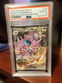 Team Rockets Nidoking EX SIR #233 PSA 10