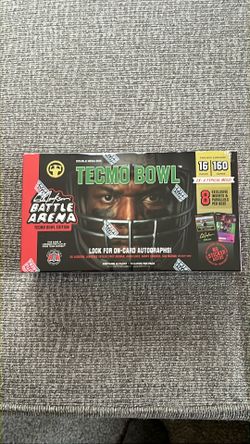 Bo Jackson Battle Arena Tecmo Bowl Edition Double Mega Box