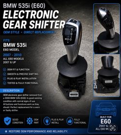 BMW 535i E60 OEM Electronic Gear Shifter