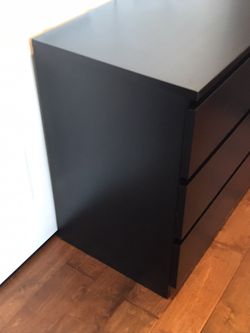 ikea malm 3 drawer dresser black brown Banks Velvet Mini Dress in Brown