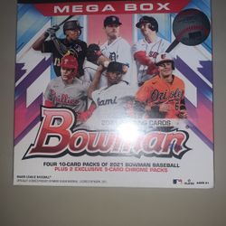 Brand New Bowman baseball Mega Box 🔥 Rare Sold Out In Stores MLB Cards 