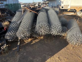 6 foot ChainLink Fence. 50' rolls
