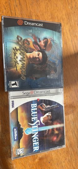 Sega Dreamcast Shenmue Complete (3 Discs w/ Passport) + Blue Stinger CIB
