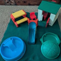 Little Tikes Dollhouse Size Outdoor Items