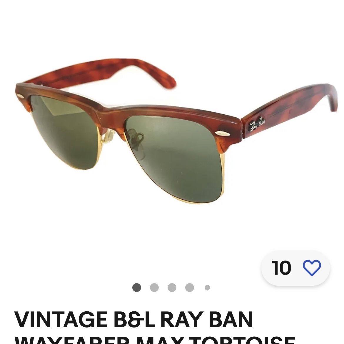 Ray ban wayfarer max tortoise hotsell