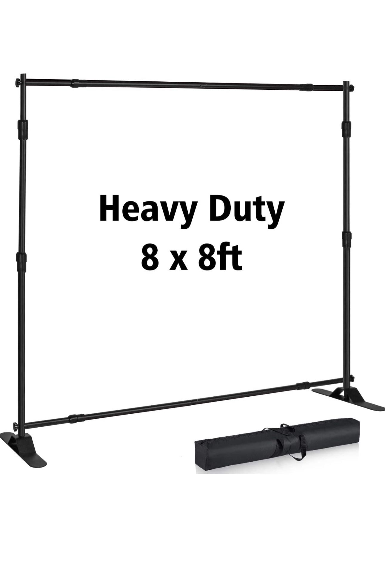 Heavy Duty Backdrop Stand 8x8