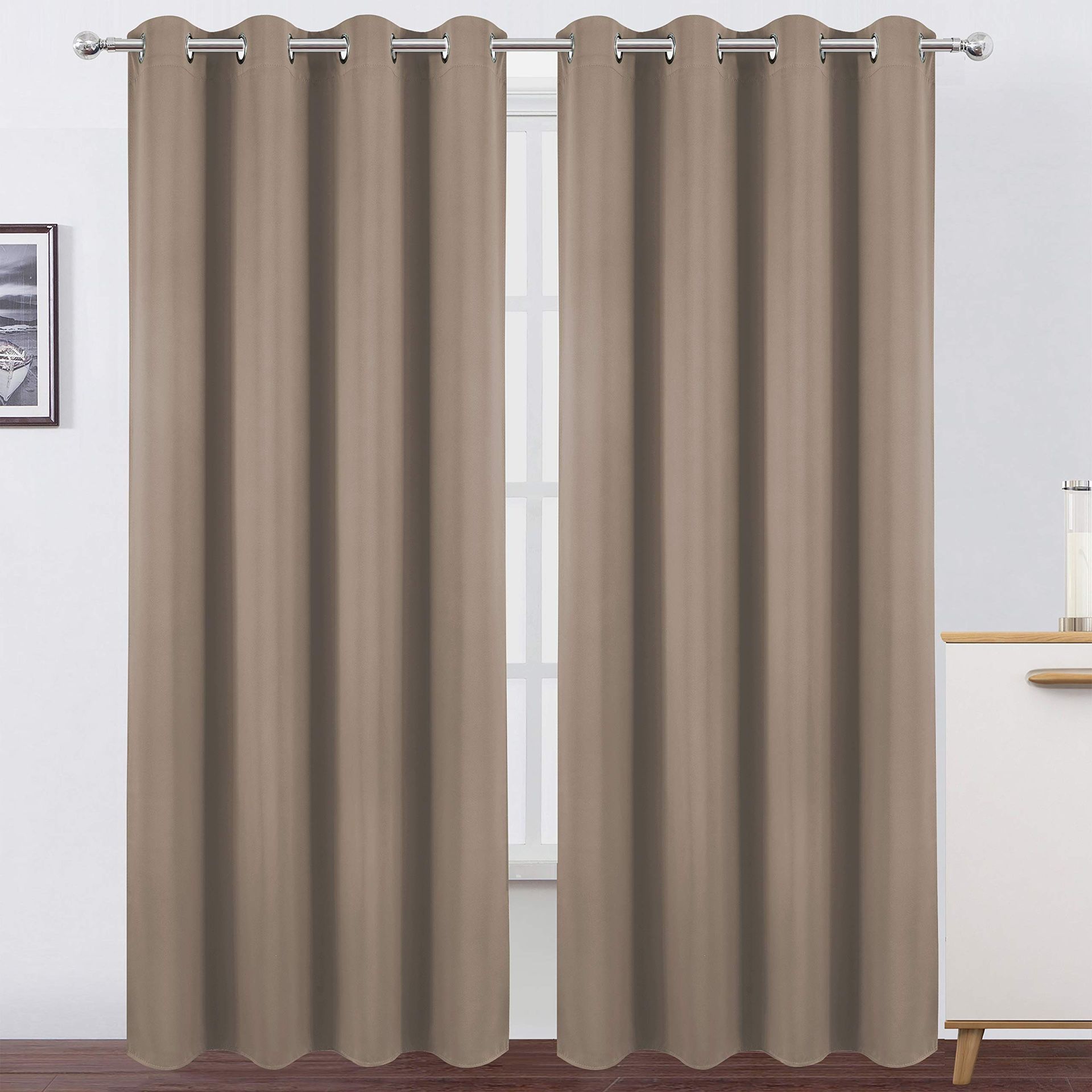 LEMOMO Blackout Curtains 66 X 84 Inch