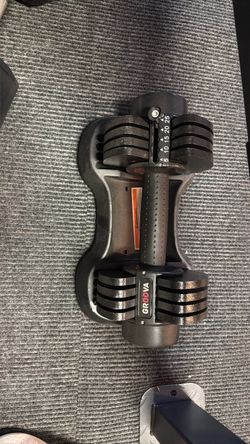 Adjustable Dumbbell, 5 to 25LBS Free Weights Dumbbell Set