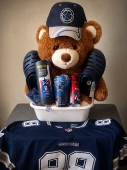 Dallas cowboys large Father’s Day gift basket