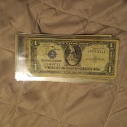 Silver Certificates 1935 D's