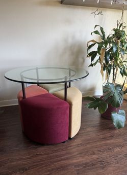 Table and stools