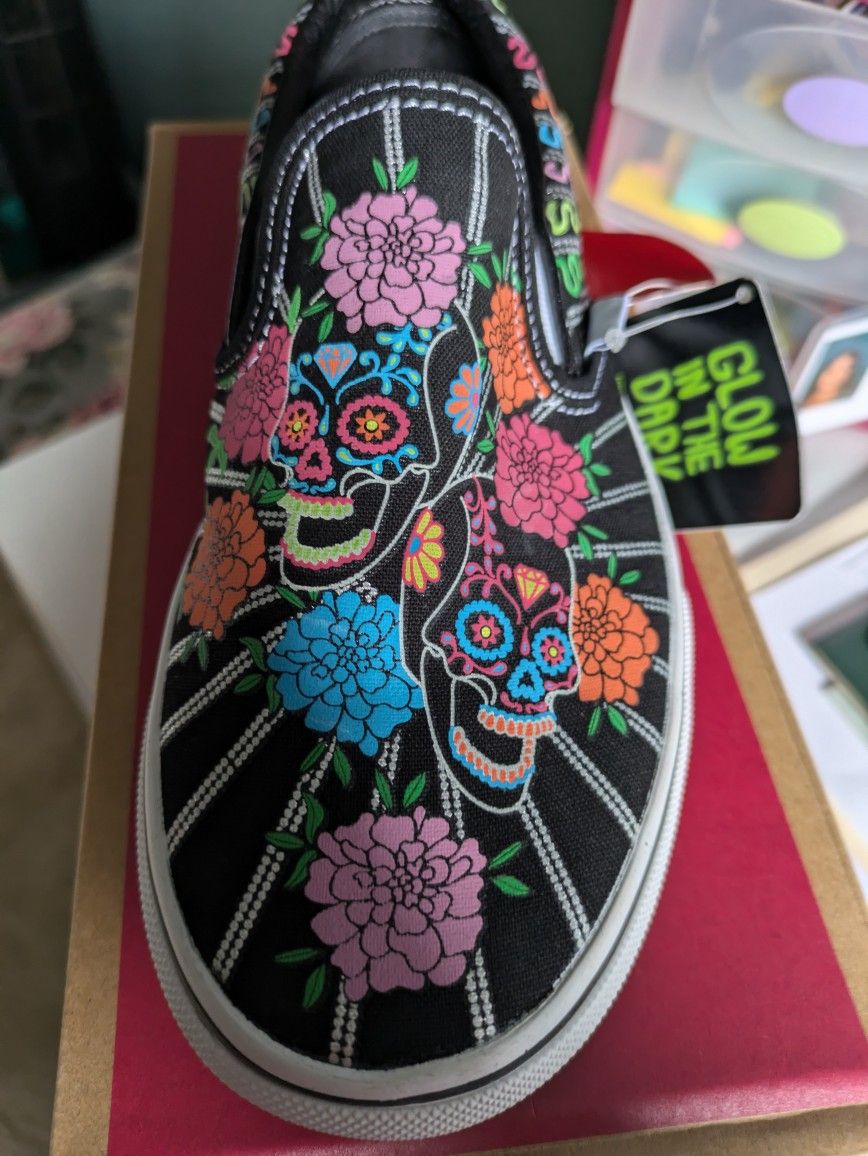 Day Of The Dead Vans