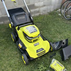 40V HP Brushless 21 in. Cordless Battery Walk Behind Self-Propelled Lawn Mower with Battery & Charger