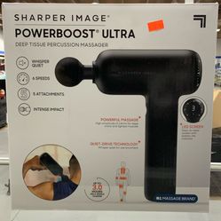 Powerboost Ultra Deep Tissue Percussion Messaged Quiet With 6 Speeds And LED Screen