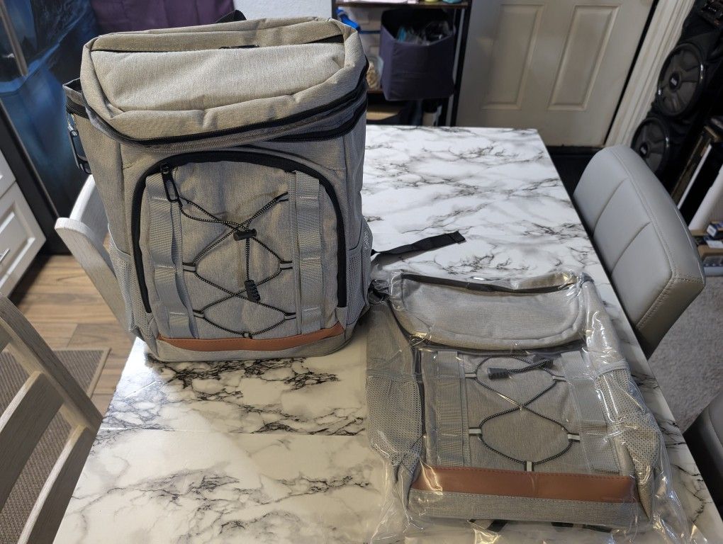 Two Brand New Backpack Coolers $35 Each