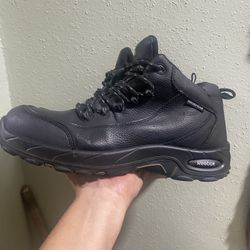 Reebok Steel Toe Sublet Shoe-Black, EH Rated, Slip Resistant 12  