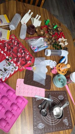 Dessert-making Supplies. Artículos para hacer postres.