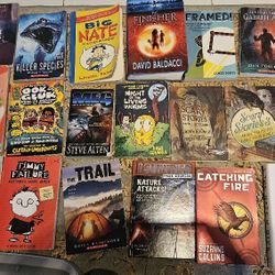 Kid/ Middle School/teen Novels Chapter Books