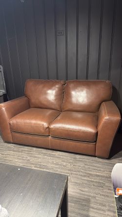 Leather couch