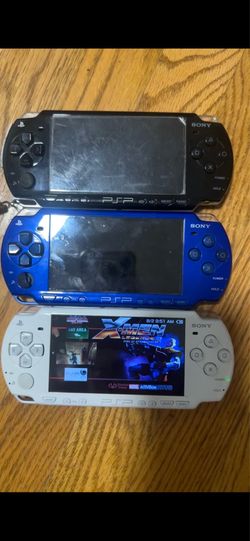Modded PSP with games and charger