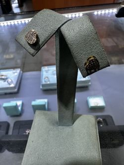 Diamond Heart Earrings 