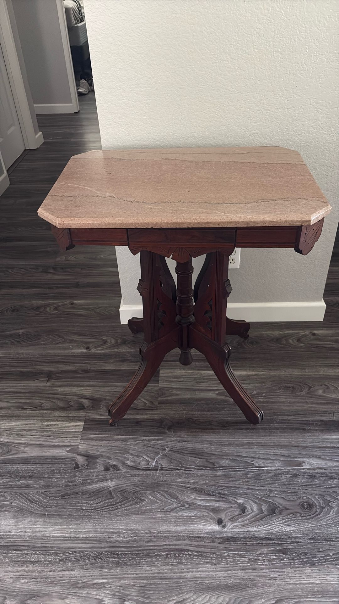 Antique Marble Top Table