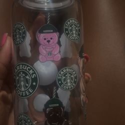 Starbucks Coffee ☕️  Uvdtf  Plastic Custom Cup