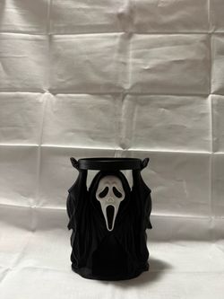 Halloween Decoration Ghost Face Candle Holder