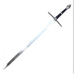 Knight's Sword Dull Blade Decoration Or Reenactment 