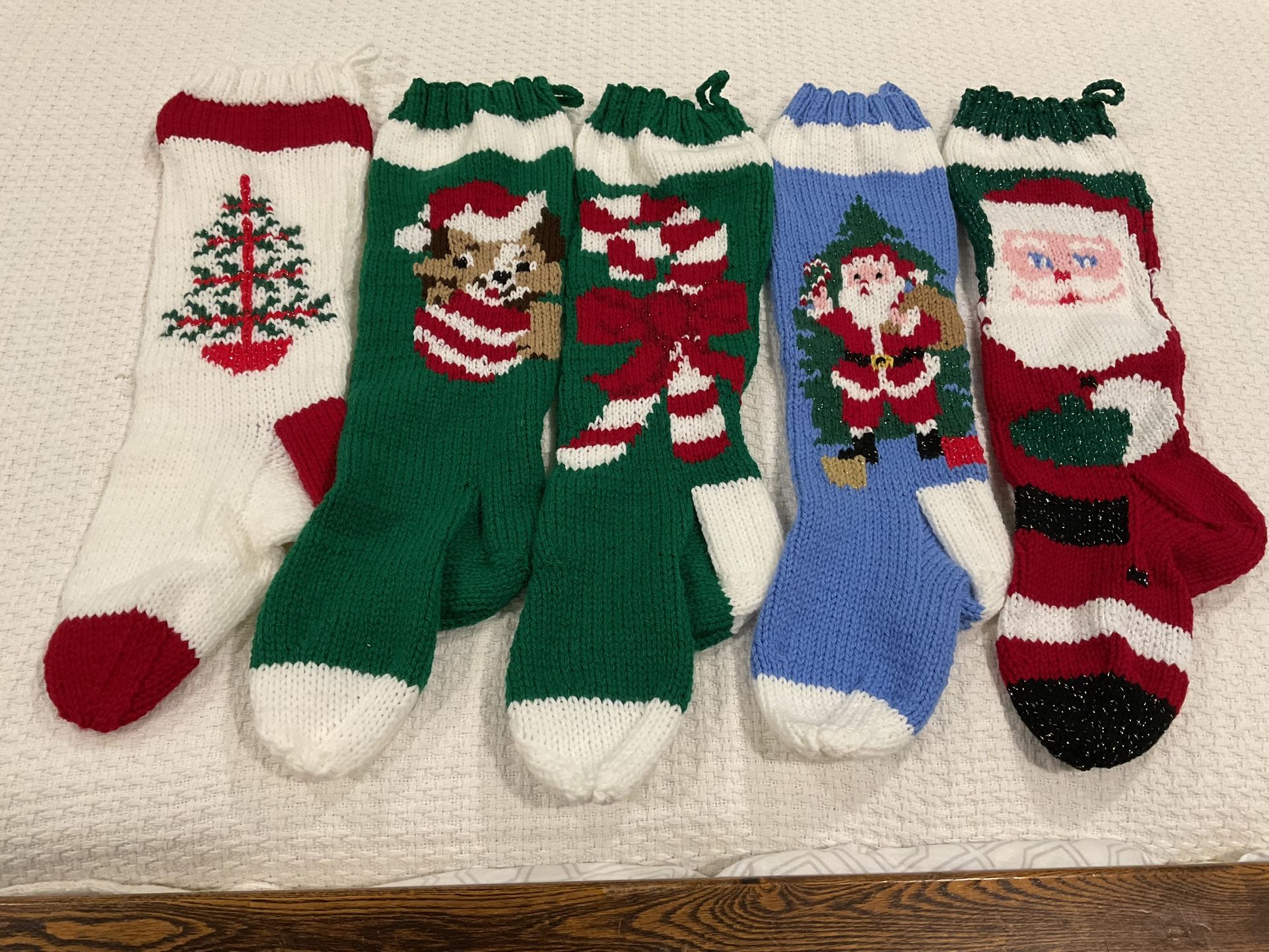 Hand Knit CHRISTMAS Stockings