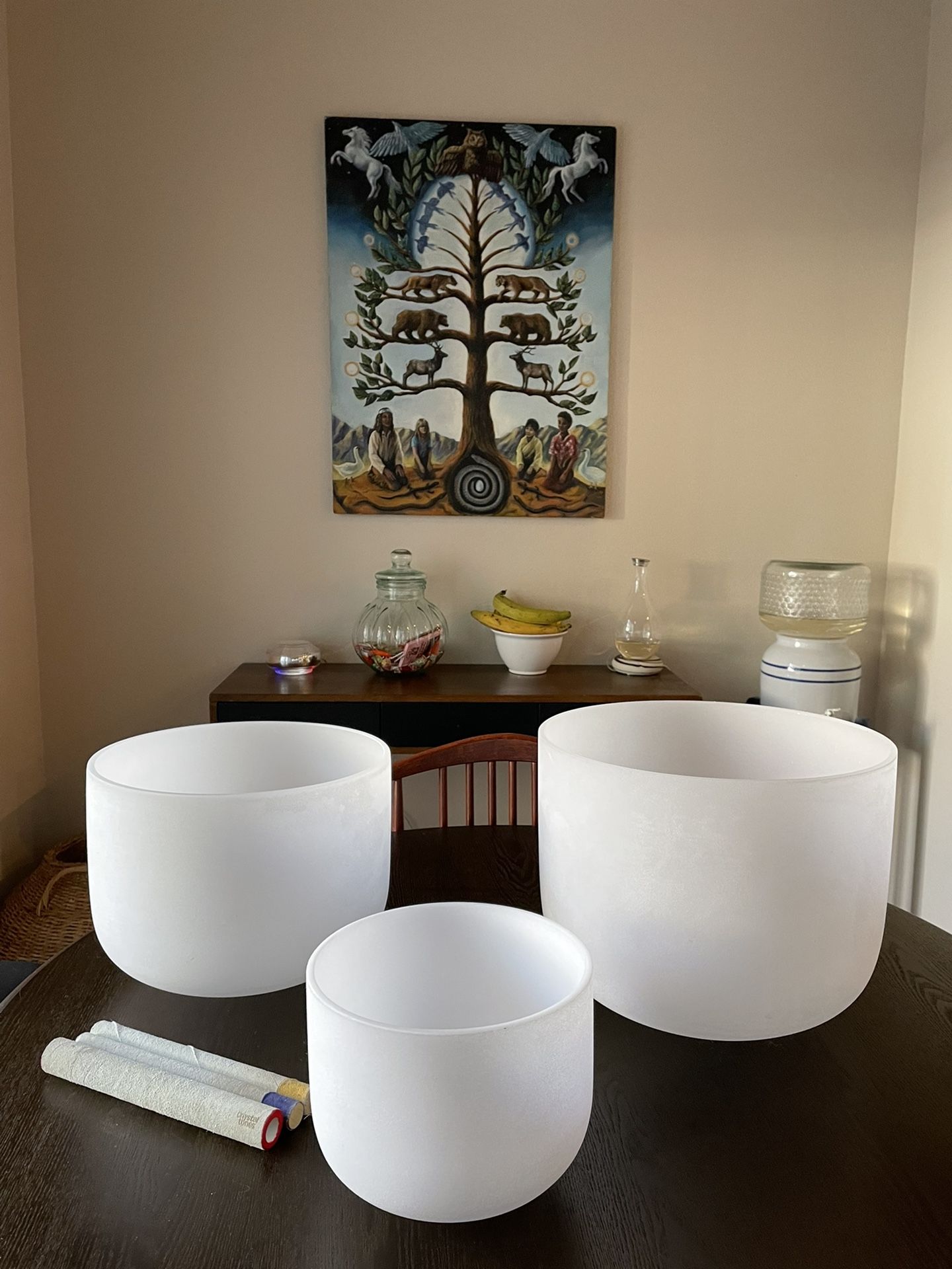 Crystal Singing bowls