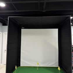 Golf Simulator System 8x8 Feet 