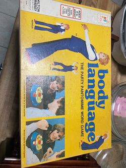 1975 “Body Language” timer board game with Lucele Ball