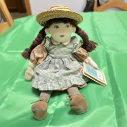 Vintage REBECCA Of SunnyBrook Farm Doll 13" American Library Classic Doll 1993
