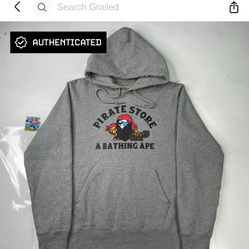 Authentic❗️BAPE Pirate Store Hoodie Size L