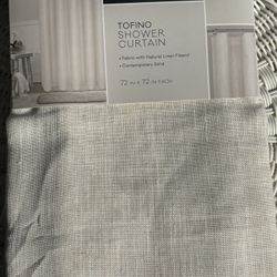 Fabric Shower Curtain Brand New 