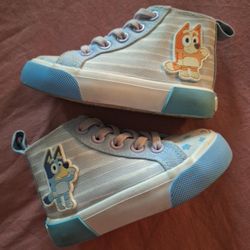 Bluey High Tops size 7