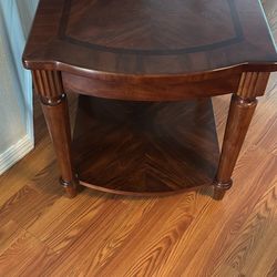 2 Wood End Tables For $50
