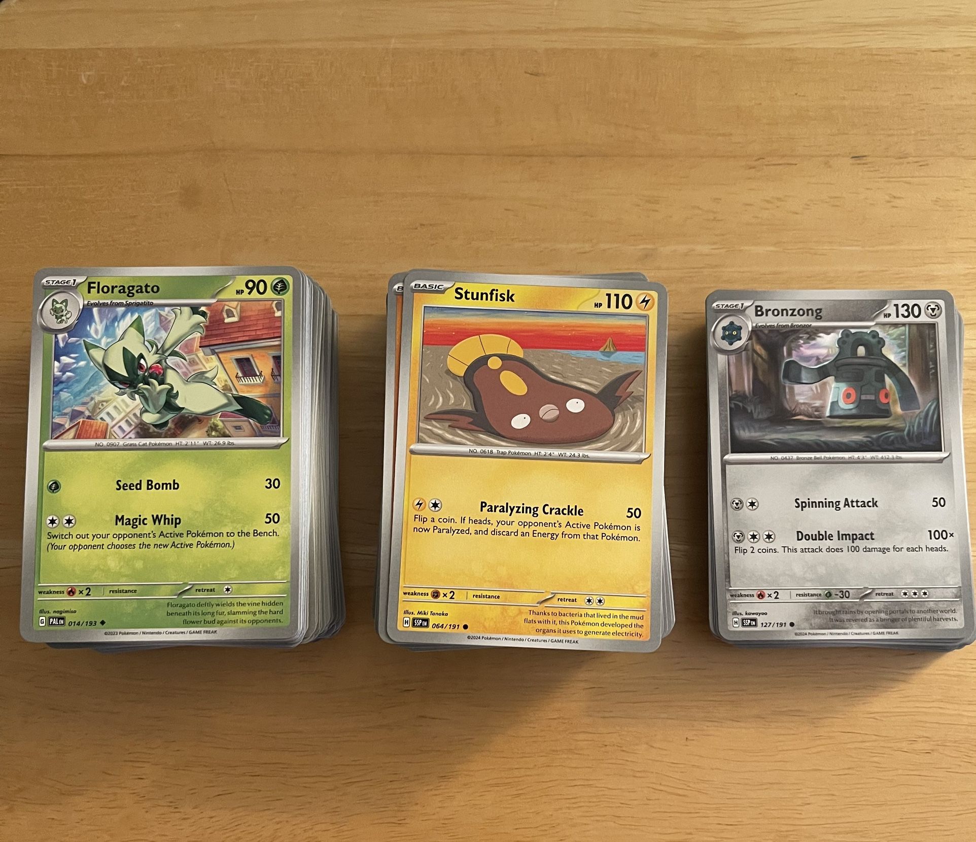 252 Card LOT Scarlet/Violet Era Common/Uncommons