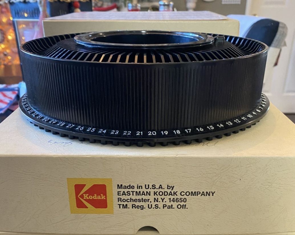 Kodak Carousel Projector Slide Tray Organizers